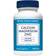 All three of these essential nutrients work to help support bone health, as well as support the body's use of each other.** other benefits of this formula include: Calcium Magnesium Zinc With Vitamin D 100 Tablets At The Vitamin Shoppe
