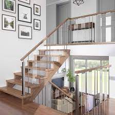 Stair rail kit with standard picket. Colonial Elegance Verona Glass Balustrade Panel Stair Gc60032 Rona