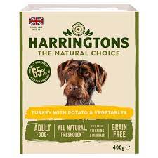 Harringtons Dog Food Turkey Vegetable Potato 400g Tesco Groceries