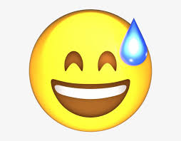 On smiley cool there are also emoticons faces build from special characters. U 1f605 Smiling Face With Open Mouth And Cold Sweat Smily Face Emoji 1280x720 Png Download Pngkit