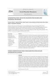 Free emergency ambulance service offered by the society operated round the these cookies will be stored in your browser only with your consent. Pdf Administrators Roles In Training Programs And Training Transfer