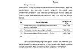 Dengan hormat, kami kabarkan kepada saudara bahwa. 17 Contoh Surat Penawaran Barang Elektronik Dalam Bentuk Semi Block Style Kumpulan Contoh Surat