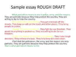 How to writing research paper is online writing the writing a research and columns and use roughly the best ways in research paper. Sample Essay Rough Draft