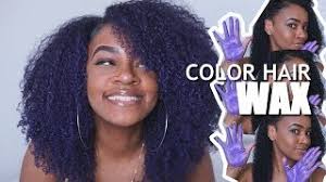 2020 popular 1 trends in beauty & health, pomades & waxes, automobiles & motorcycles, home & garden with black hair wax and 1. Color Hair Wax On Black Natural Hair Im Livingggg For This Purple Youtube