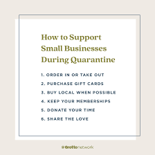 Check out our small business stories, plus the nominated businesses near you read: 6 Ways You Can Support Local Businesses Right Now Grotto Network