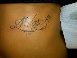 My Tattoo The Word Love In Polish Sweet Tattoos Word Tattoos Small Tattoos For Guys