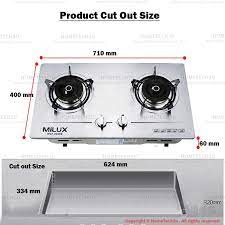 Maybe you would like to learn more about one of these? Milux Mgh S633m Stainless Steel Premium Built In Hob Gas Cooker Stove