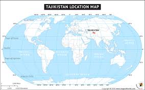 Suchen sie nach nepal weltkarte mit einer pixeldiamantenstruktur. Where Is Tajikistan Located Location Map Of Tajikistan