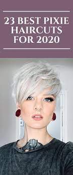 23 Best Pixie Haircuts For 2020 Hairstyles Pixiehair Haircut Fashion Short Hair Trends Short Hair Styles Pixie Long Pixie Hairstyles