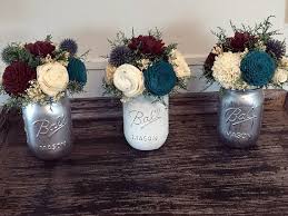 Small Arrangement Made With Sola Flowers Choose Your Colors Etsy Wedding Decorations Centerpieces Wedding Centerpieces Unique Wedding Flowers