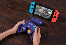 Anvand Gamla Gamecube Kontroller Till Nintendo Switch 8bitdo Slapper En Adapter For Det Feber Spel