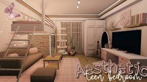 Scopri ricette, idee per la casa, consigli di stile e altre idee da provare. Roblox Bloxburg Aesthetic Teen Bedroom Speedbuild Youtube