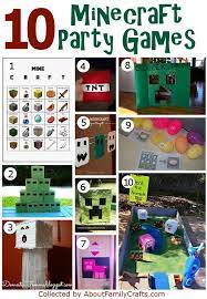 50 Diy Minecraft Birthday Party Ideas About Family Crafts Diy Minecraft Birthday Party Minecraft Birthday Party Games Minecraft Party Decorations