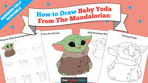 Maybe you would like to learn more about one of these? How To Draw Baby Yoda From The Mandalorian Really Easy Drawing Tutorial