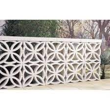 Claustra En Beton Blanc L 40 X H 20 X P 9 Cm Claustra Exterieur Claustra Beton