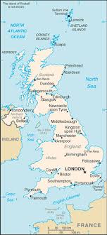 Travelblog Map Of United Kingdom England Map England Wales England