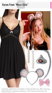 Karen From Mean Girls Mean Girls Halloween Costumes Mean Girls Halloween All Black Halloween Costume