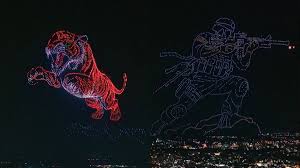 Mysuru Dasara's Drone Show Sets Guinness World Record With 2,983 Drones  Forming A Giant Tiger; Pics Inside! | Curly Tales