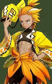 Dimensions, 3.5 h x 2.5 w x 0.012 d. Tapu Koko As A Human Pokemon Gijinka Pokemon Human Form Pokemon
