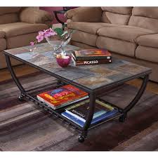 All tile coffee tables can be shipped to you at home. Signature Design By Ashley Antigo Gunmetal Rectangular Cocktail Table Walmart Com Walmart Com