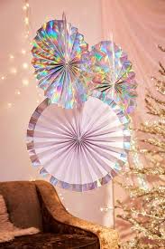 Iridescent Party Decor For The Win New Years Eve Decorations Pinwheels Party Iridescent Party