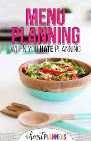 Menu Planning Type B Menu Planning Meal Planning Frugal Meals