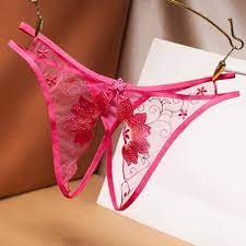 Women s Underwear Sexy Lingerie Floral Lace Sex Panties Porn Crotchless G- String Erotic Costumes Babydoll Erotica -Hot_Pink_One_Sizeleather  lingeriecrotchless : Amazon.co.uk: Health & Personal Care