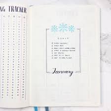Bullet Journal January Header Template January Bullet Journal Bullet Journal Layout Templates Bullet Journal Quotes