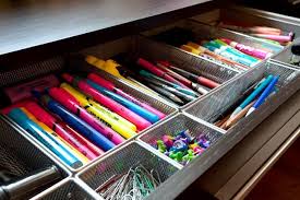 Pin By Alejandra Costello Home Orga On Home Office Organization Ideas Office Supply Organization Office Drawer Organization Home Office Organization
