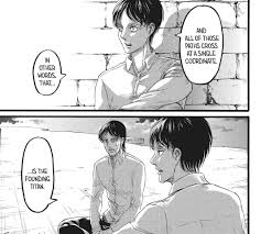 Levi ackerman x eren yeager genres: Eren Wake Up Chapter 100 Thoughts Shingeki No Kyojin