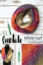 This challah infinity scarf intertwines different designs and can be. Crochet Eventide Infinity Scarf A Free One Skein Pattern Left In Knots