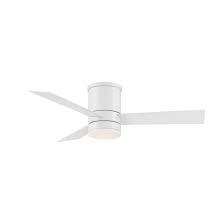 52 casa elite modern hugger low profile ceiling fan. Modern Forms 44 Axis 3 Blade Outdoor Led Smart Flush Mount Ceiling Fan With Remote Control And Light Kit Included Reviews Wayfair
