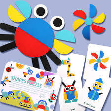 Wafda duaenampola · cardboard animals, cardboard paper, cardboard crafts, wood crafts, diy and crafts,. Pola Kayu Teka Teki Hewan Bentuk Geometri 3d Jigsaw Puzzle Dengan Besi Kotak Montessori Pendidikan Mainan Untuk Anak Anak Hadiah Teka Teki Aliexpress