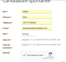 Modele de lettre de demande pdf lettre candidature spontanée. Demande D Emploi Ou De Stage A La Banque Atlantique Concoursn Com