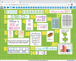 Need a spiral review of the 8th grade common core standards? 6th Grade Common Core Math Spiral Review For Classroom Projector