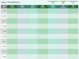 Free Daily Schedule Templates For Excel Smartsheet Within Daily Schedule Template Exce Daily Schedule Template Daily Calendar Template Daily Planner Template