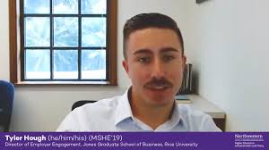 @nu_mshe is kicking off a testimonial series where we interview amazing  program alumni! First up is Tyler Hough, MSHE'19 and Director of Employer  Engagement at Rice University Jones Graduate School of ...