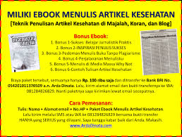 Get instant access to your etextbook. Ebook Menulis Artikel Kesehatan Arda Tv Inspirasi Ilmu Motivasi