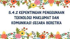 Teknologi informasi dan komunikasi (tik) saat ini sangat berkembang di masyarakat. Pm Ting 4 Unit 4 Penggunaan Teknologi Maklumat Dan Komunikasi Tmk Secara Beretika Youtube
