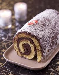 Buche Chocolat Noir Coco Technique En Pas A Pas Recettes De Cuisine Odelices Recette Buche De Noel Noix De Coco Buche De Noel Recette