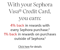 Sephora recently launched 3 credit cards. Sephora Visa Credit Card Home