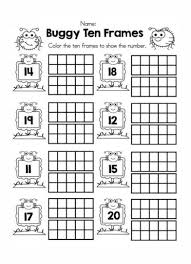 Esl printable numbers vocabulary worksheets, picture dictionaries, matching exercises, word search and crossword puzzles, missing letters in words and unscramble the words exercises. 6 Best Printable Ten Frame Math Sheets Printablee Com