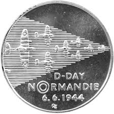 Výstava byla připravena v roce 2014, k 70. Stribrna Mince 200 Kc Vylodeni Spojencu V Normandii 50 Vyroci 1994 Proof Zlataky
