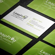 Therefore, to include a lead magnet on the back is smart on many levels, mainly because your targets will already be interested in opting in to your offer. Design A Business Card That Leaps In Creativity Front Back Business Card Contest 99designs