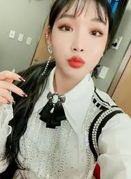 Chungha Kpop Kpopgirl K Idol Koreangirl Vintage Hair Bows Chanel Jewelry Necklace Vintage Hairstyles