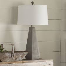 Found It At Allmodern Cement 28 Table Lamp Lamp Table Lamp Concrete Table Lamp