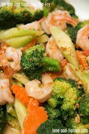 Shrimp And Vegetable Stir Fry Recipe Shrimp And Vegetables Meat Diet Healthy Recipes