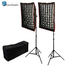 800w Photography Studio Honeycomb Grid Softboxes Photo Video Portrait Limostudio