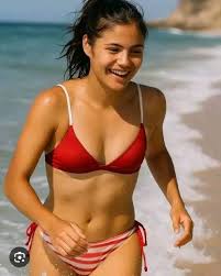 Emma Raducanu in Gorgeous Bikini 👙 😍