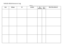 11 Free Vehicle Maintenance Log Template Calypso Tree